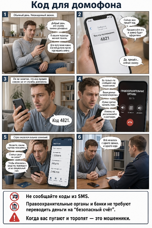 Pic light Код для домофона