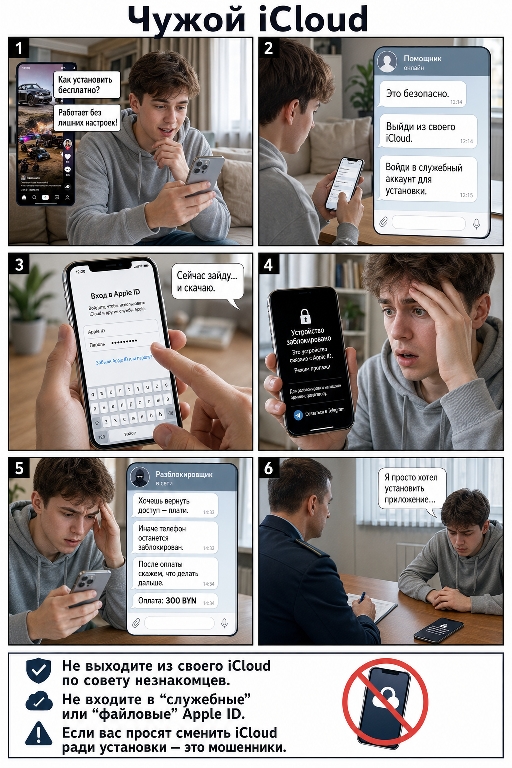 Pic light Чужой iCloud